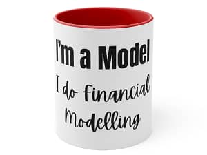 Financial Banker-Finance Mug - CPA - Investment Mug - Money pincher - Actuary - Loan Officer - Accountant Gift Mug, Beautiful accent mug. Gift to finance professional or yourself. Modelling professional.