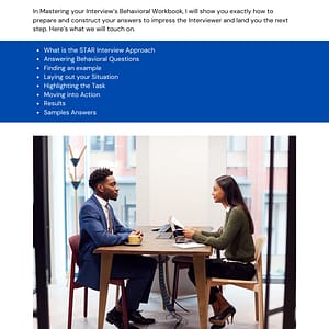 Mastering your Interview's Behavioral Questions workbook-(digital download) - Image 5