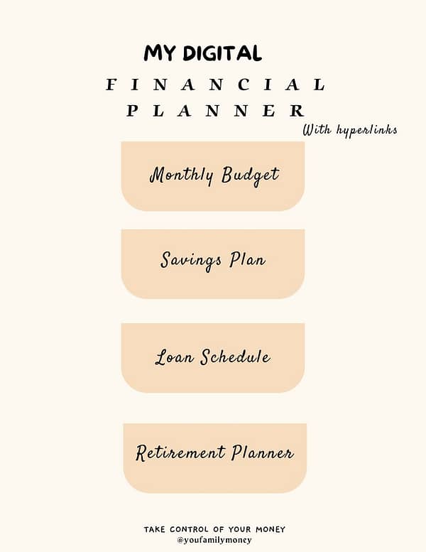 Digital Financial Planner – You, Your Family, Your Money