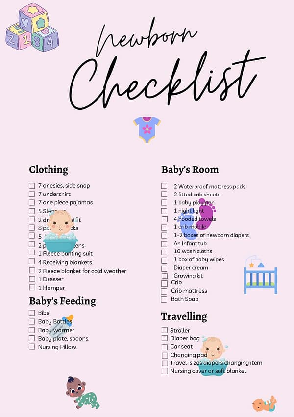 Newborn Checklist - Image 4